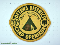 1950 - 1952 Camp Opemikon